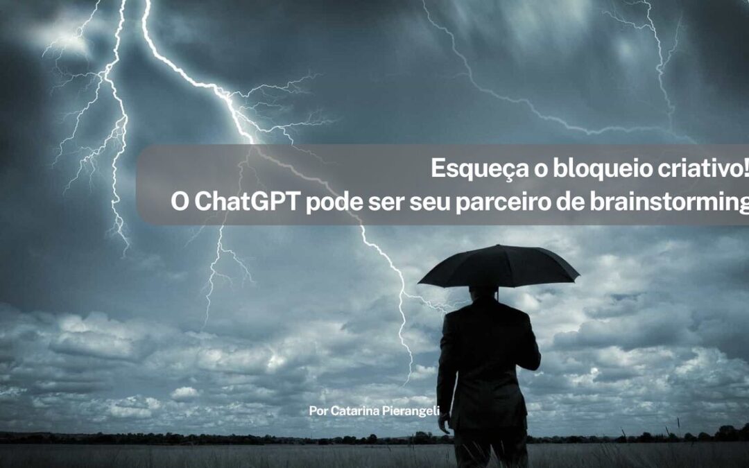 Brainstorming sem equipe?!  Veja como usar a ia a seu favor.